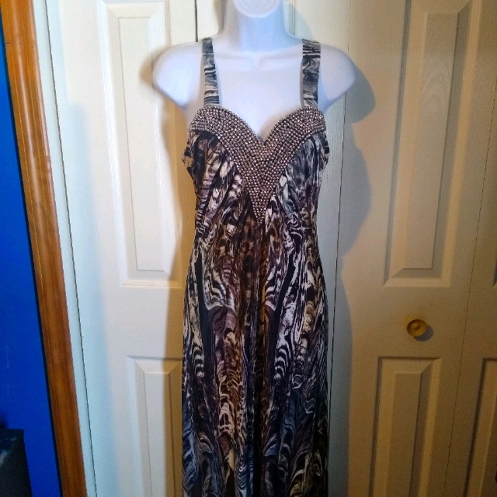 Beaded maxi